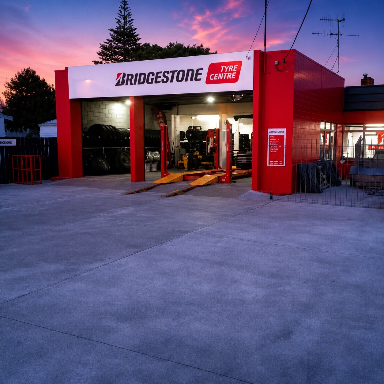 Rangitikei tyre shop exterior
